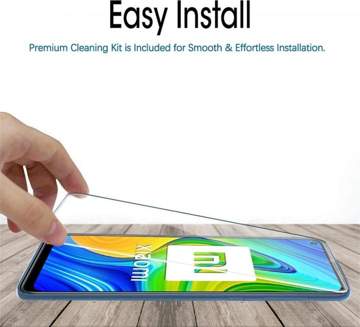 Produktbild Screenguard Xiaomi Redmi Note 9 Panzerglas Schutzfolie Case Friendly Design (1 Stück, Xiaomi Redmi Note 9)