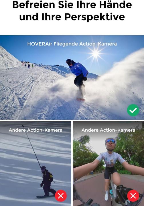 Actual product image HoverAir X1 PRO (16 min, 191.50 g, 12 Mpx)