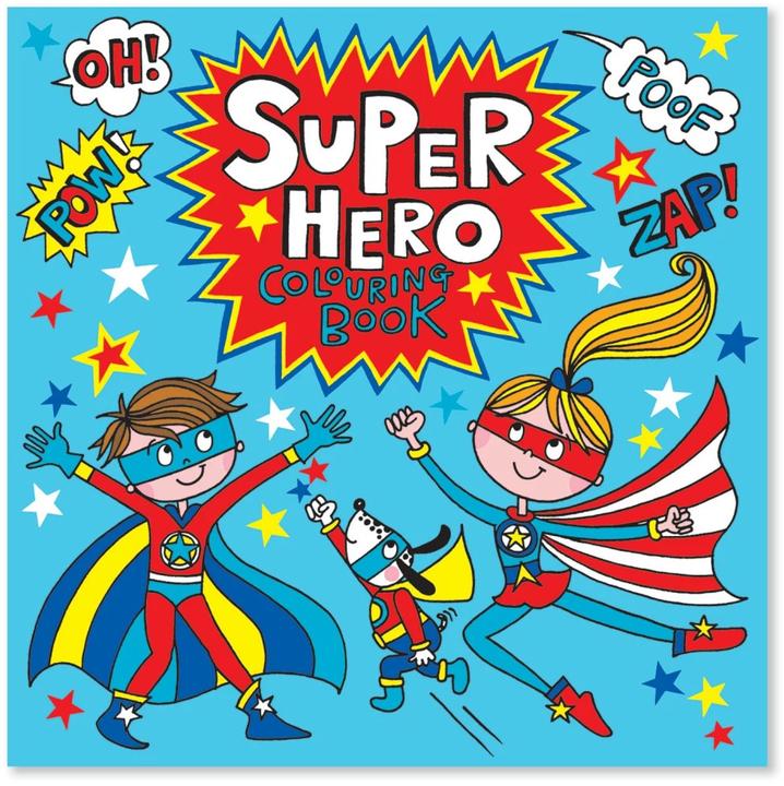 Image du produit Rachel Ellen Livre de coloriage Superman 20.5 x 20.5 cm