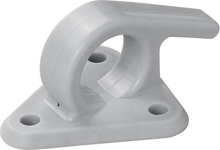 Actual product image ProPlus Tarpaulin hook plastic with eyelet 48x45mm 5pcs in blister pack (4.5 x 6.5 cm)