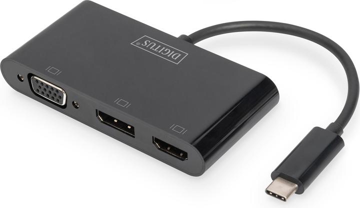 Digitus USB Typ-C zu (HDMI, DP, VGA, 8.80 cm)