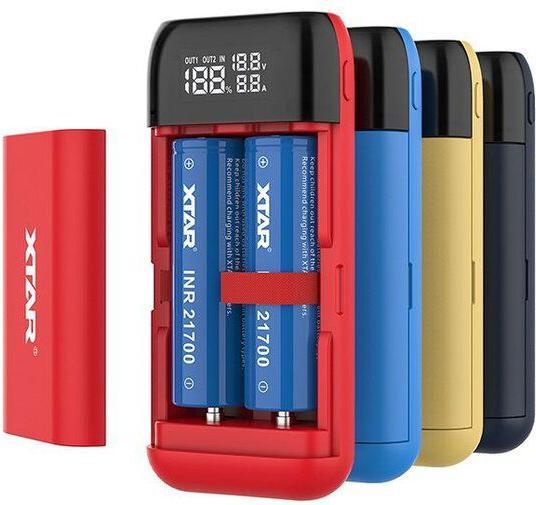 Image du produit Xtar PB2S (1 pcs, 18650, 20700, 21700, Chargeurs sans batterie)