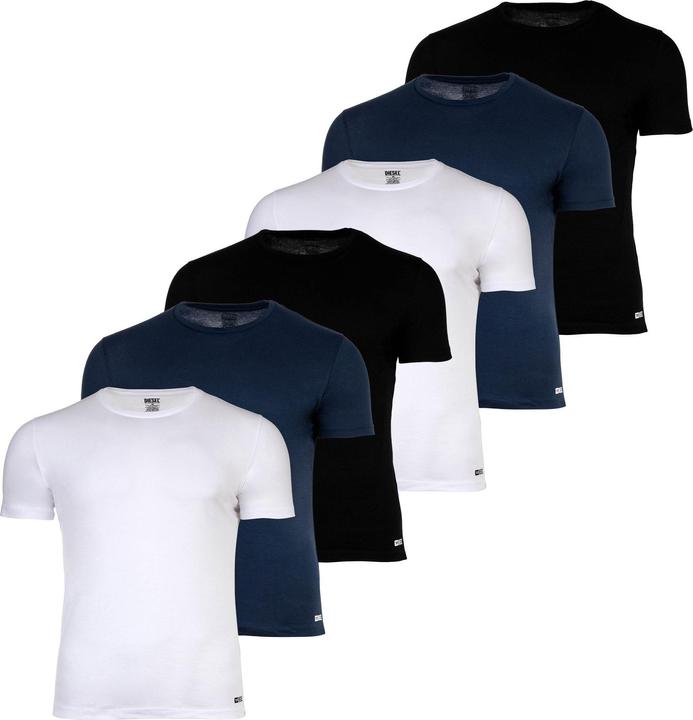 White, Blue, Black