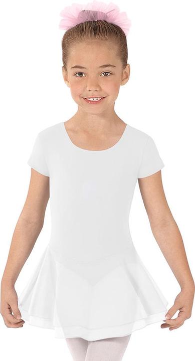 Actual product image Eurotard Short sleeve dance body with integrated skirt (S)