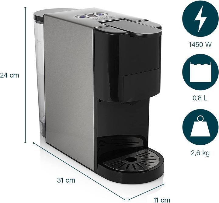 Actual product image Princess Capsule coffee machine (EU plug)