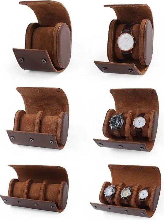 Image du produit PhoneLook Boîte à montre de luxe et de haute qualité en similicuir et coussin de montre doux 1 montre