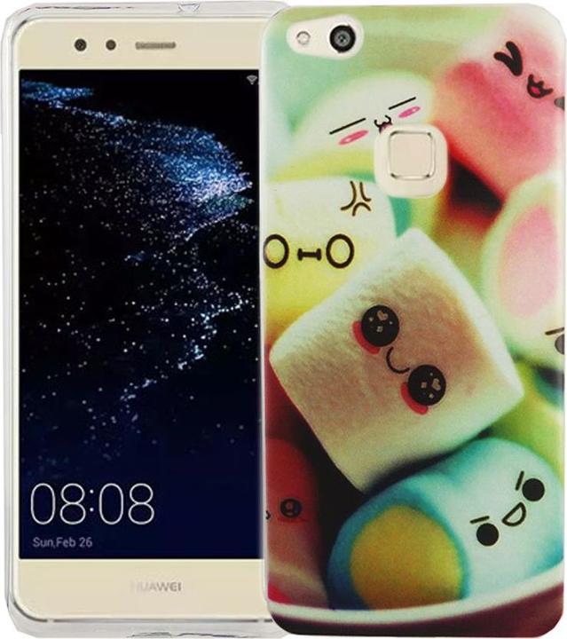 Produktbild König Design Handy Hülle für Huawei P10 Lite Marshmallows Tasche Case Cover Motiv Slim Bumper (Huawei P10 Lite)