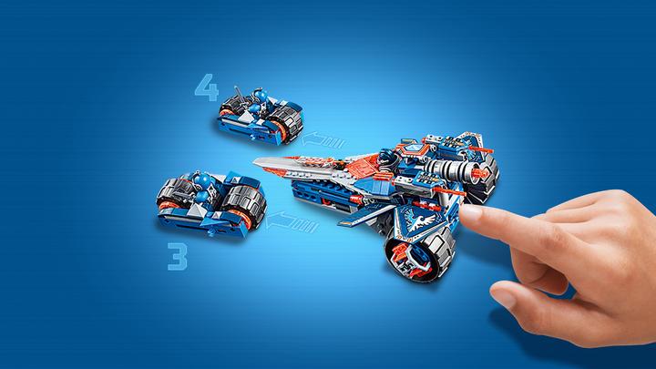 Produktbild LEGO Nexo Knights Clays Klingen-Cruiser (70315, LEGO Nexo Knights)