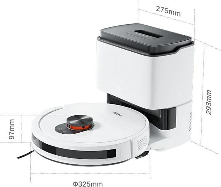 Productafbeelding Xiaomi Schoonmaakrobot met Roidmi EVE CC Station (wit) (Stofzuigrobot)