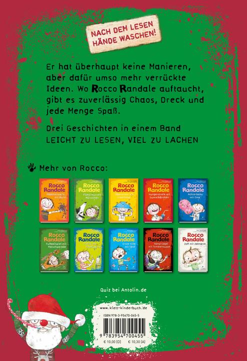 Produktbild Rocco Randale 06 - Christkind mit Piratensäbel (Deutsch, David Roberts, Alan MacDonald, Monika Osberghaus, 2021)