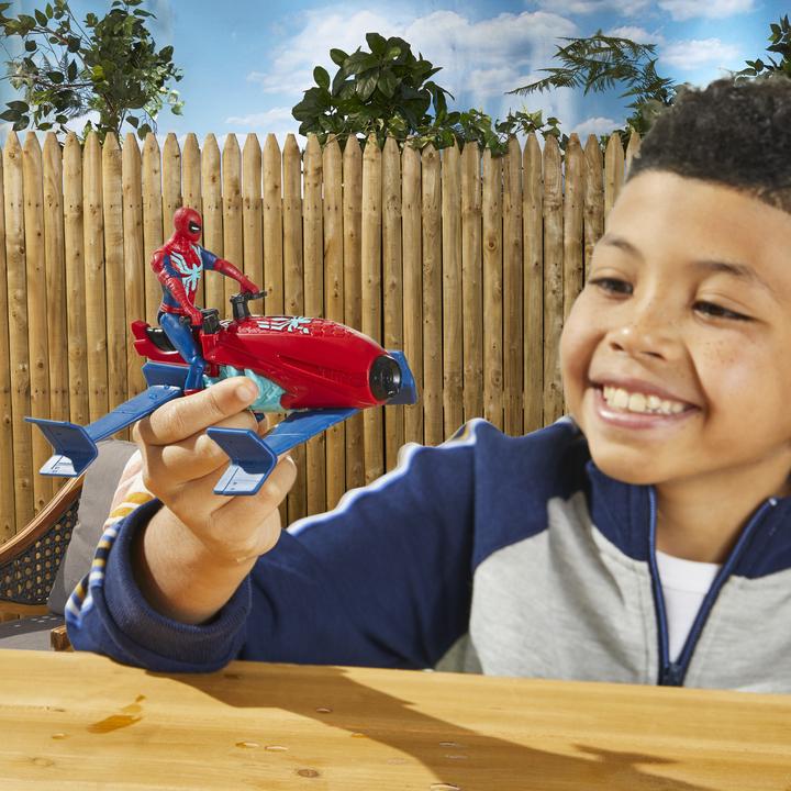 Image du produit Hasbro Spiderman Web Splashers Véhicule Spider-Man Jet Splasher