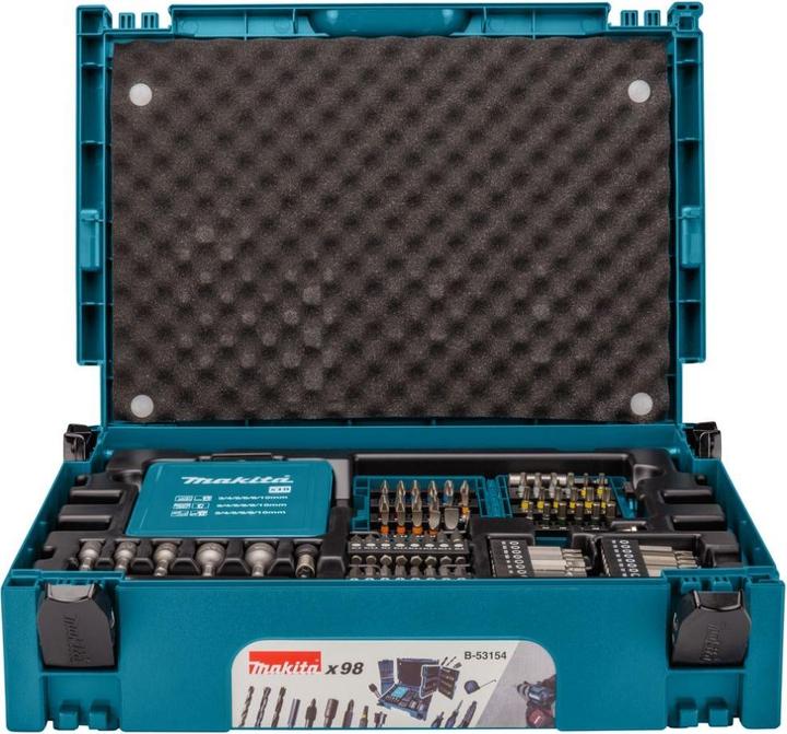 Makita B-53154 Bohrer/Schrauber-Bit-Satz 98 Teilig in Mbox1