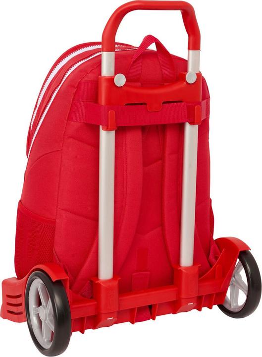 Actual product image Sevilla Fútbol Club School rucksack with wheels Red 32 x 44 x 16 cm