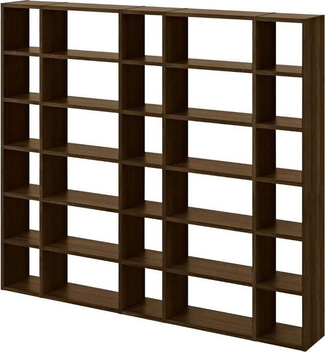 Walnut coloured