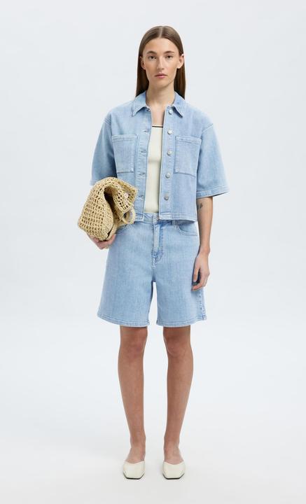 Image du produit Selected Homme High Waist Jeansshorts (42)