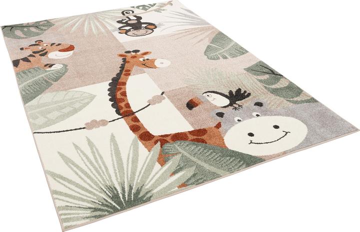 Actual product image Pergamon Softstar Kids animal world (140 x 200 cm)