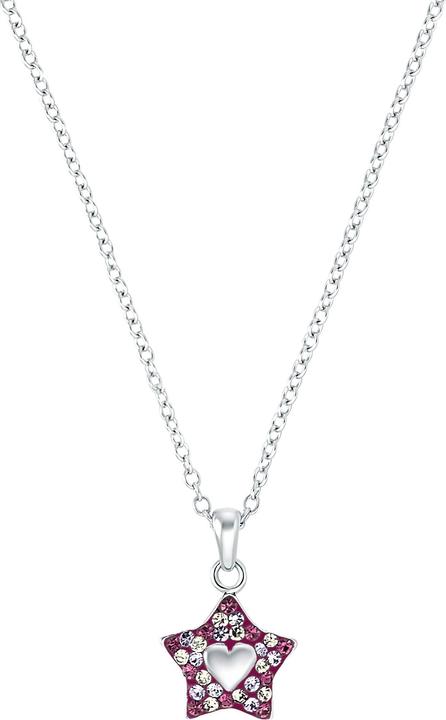 Produktbild Prinzessin Lillifee Halsschmuck für Mädchen, 925 Sterling Silber, (synth.) Zirkonia | Stern (925er Silber, 35 cm)