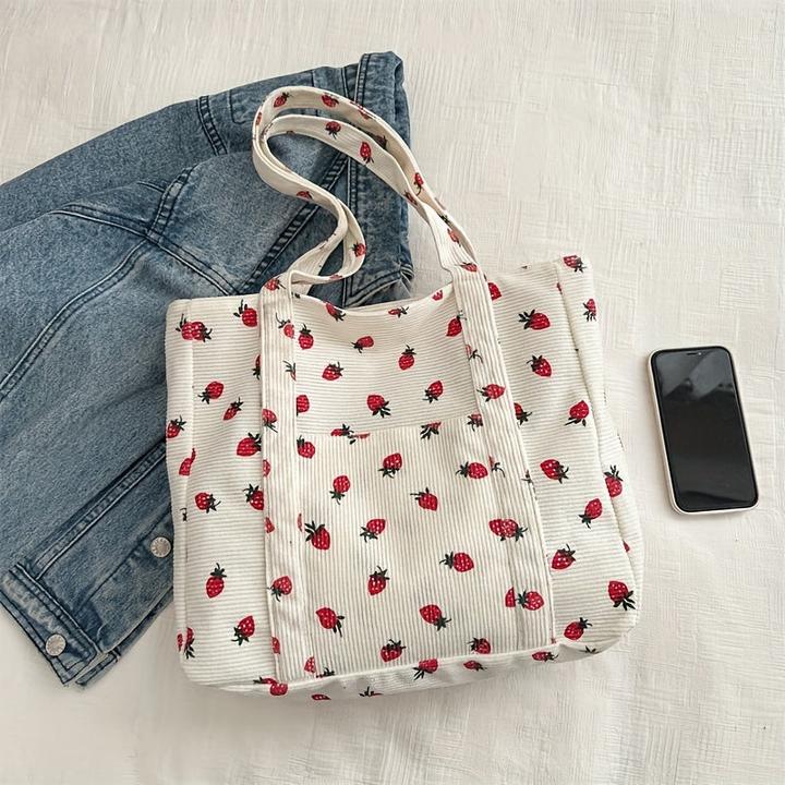 Immagine prodotto Only-Bags.Store Grosse Kapazität Mode Casual Tote Bag, süsse Umhängetasche mit einfachem Tragegriff, vielseitige