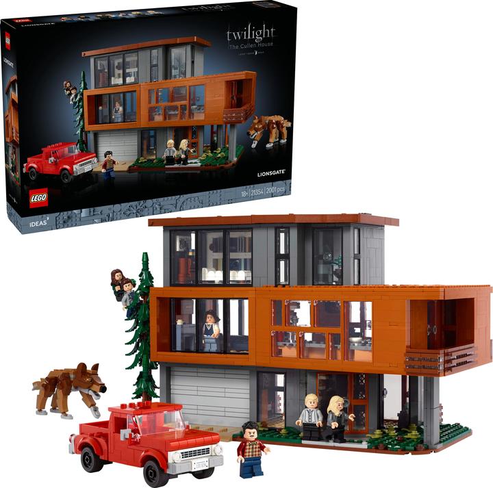 Productafbeelding LEGO Das Haus der Cullens aus Twilight (21354, LEGO Ideeën, LEGO Zeldzame Sets)