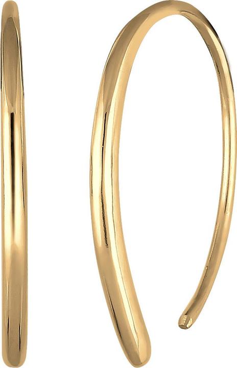 Produktbild Elli Creole, Geo (No stone, 925er Sterling Silber, Gummiband)