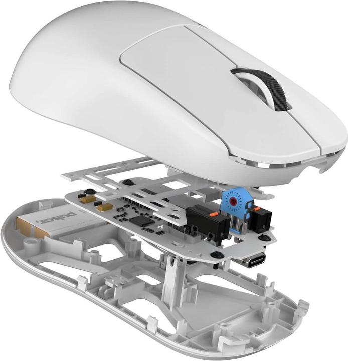 Actual product image Pulsar Gaming Gears X2H Mini White - Muis (Cable, Wireless)