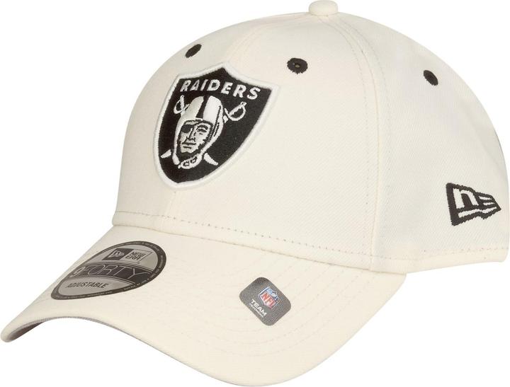 Produktbild New Era 9Forty Snapback Cap - Las Vegas Raiders Chrome Beige (One Size)