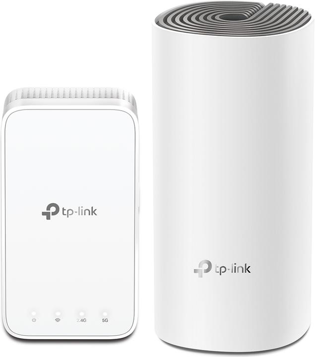 Produktbild TP-Link Deco E3 WLAN Mesh (AC1200) mit Wand-Plug-Extender 2er Set