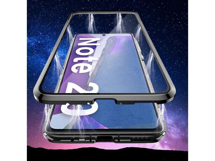 Actual product image G-Case Samsung Galaxy Note20 Aluminium Magnetic Glass Case Cover (Samsung Galaxy Note 20)