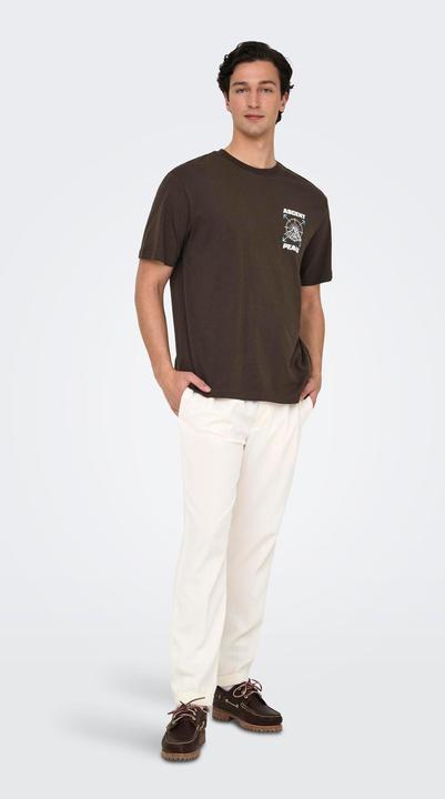 Produktbild Only & Sons Onskeane Rlx Ss Print Tee Noos (M)