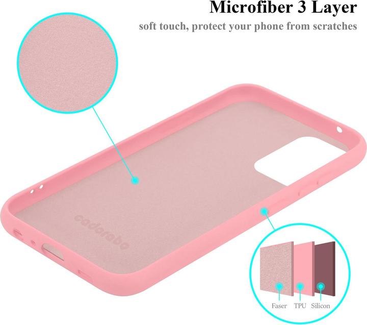 Immagine prodotto Cadorabo Copertura della cassa del silicone liquido TPU (Samsung Galaxy A72 5G, Samsung Galaxy A72)