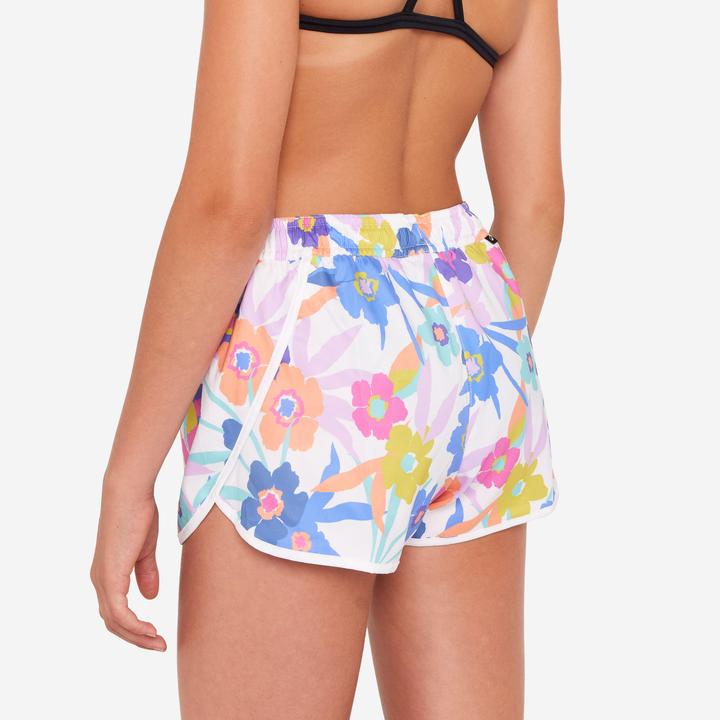 Produktbild Olaian Boardshorts Surfen Mädchen Katy Azalea weiss (12, 13, 14)