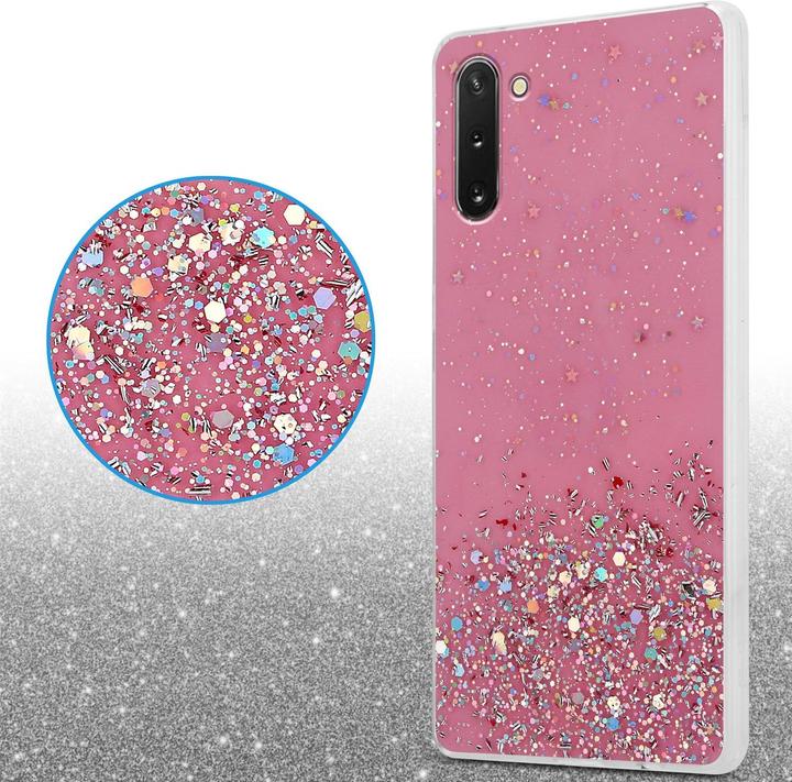 Produktbild Cadorabo TPU Cover funkelnder Glitter (Samsung Galaxy Note 10)