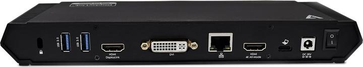 Actual product image V7 USB-C 3-Display Docking Station (USB-C, 7 Ports)