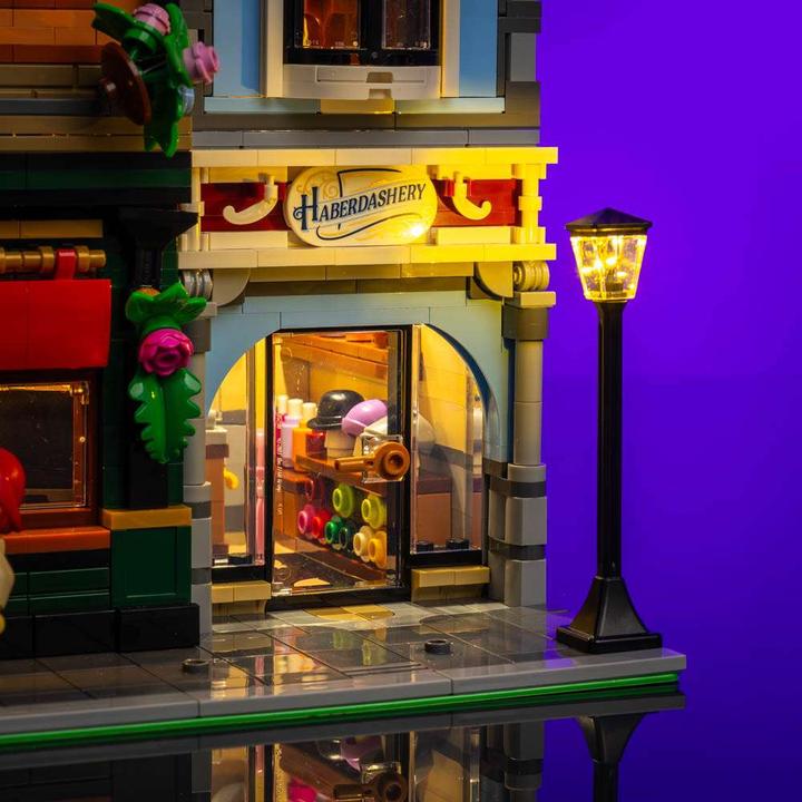 Image du produit Light my bricks LMB 2.0 Kit de lumière pour LEGO® 10350 La bâtisse Tudor