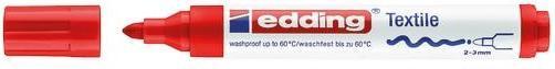 Actual product image Edding Textile Marker 4500 (Red, 3 mm, 1 x)