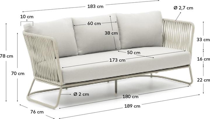 Produktbild Kave Home Saconca