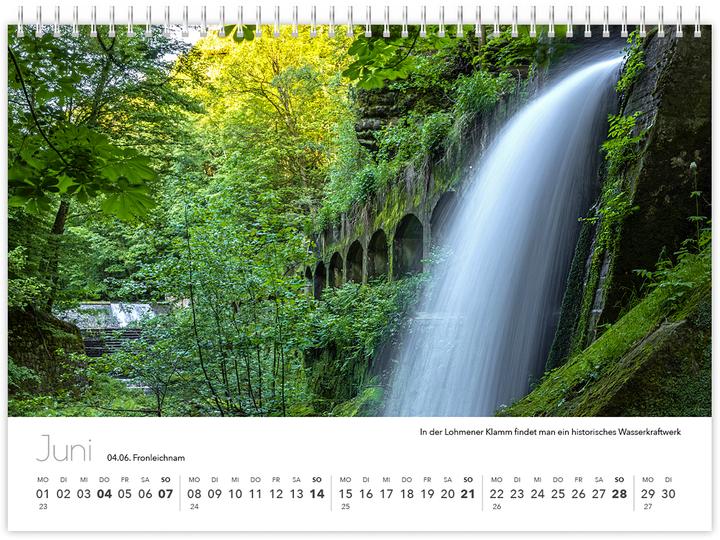 Actual product image Kalender Schsische Schweiz kompakt 2026 (21 x 15 cm, German)