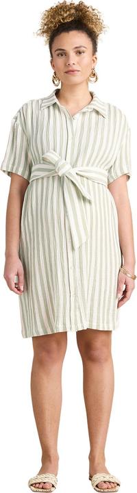 Image du produit Envie de Fraise Robe chemise de grossesse et d'allaitement à larges rayures (42)