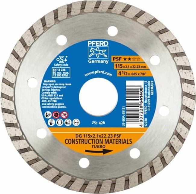 Image du produit Pferd Disque à tronçonner diamanté DG 2223 PSF