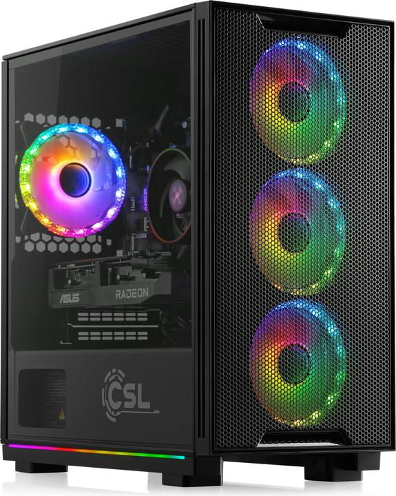 Produktbild CSL M10070 (AMD Ryzen 5 5600, 16 GB, 1000 GB, Radeon RX 7600)