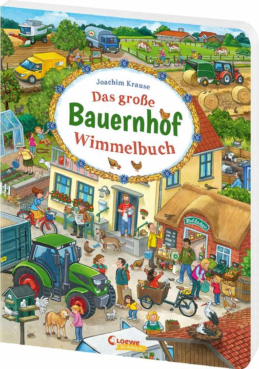 Immagine prodotto Loewe Das grosse Bauernhof-Wimmelbuch (Tedesco, Gioacchino roucchino, Loewe Wimmelbücher, 2024)