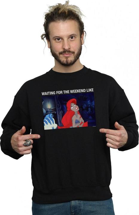 Produktbild Disney The Little Mermaid Waiting For The Weekend Sweatshirt (M)