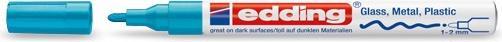 Immagine prodotto Edding 751 Marcatore a vernice lucida (Blu, 2 mm, 1 x)