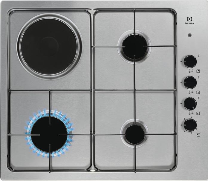 Actual product image Electrolux EGL62821OX Stainless Steel Built-in 58 cm Combi 4 Cooker(s)