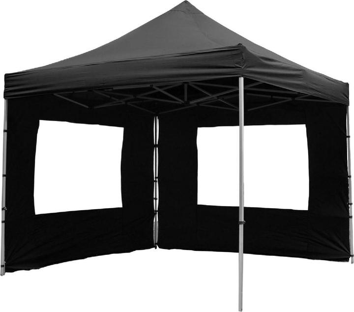Produktbild VCM Aluminium-Faltpavillon schwarz (300 cm, 300 cm)