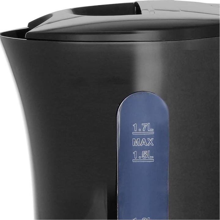 Immagine prodotto Emerio WK-123483 Bollitore senza BPA, protezione dal surriscaldamento Capacità nera (1.70 l)