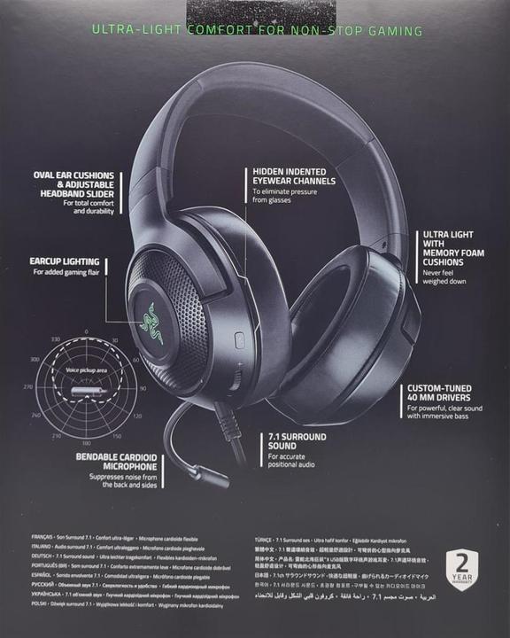 Produktbild Razer Kraken X (Kabelgebunden)