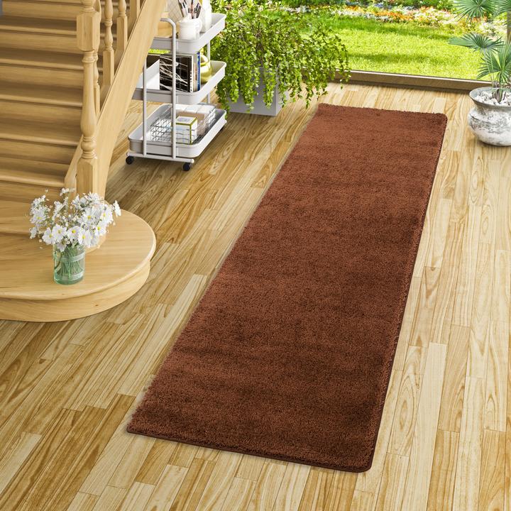 Produktbild Snapstyle Hochflor Shaggy Läufer Teppich Palace (100 x 100 cm)