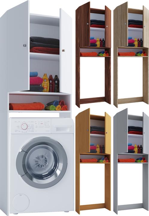 Produktbild VCM Holz Waschmaschinenschrank Überbau Lona