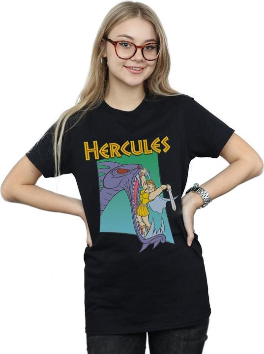 Immagine prodotto Disney Hercules Hydra Fight Maglietta Ampia Donna (4XL)